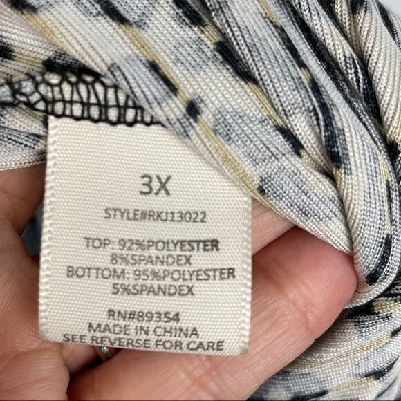 Leopard Print Jumpsuit Size 3X - Picture 7 of 7